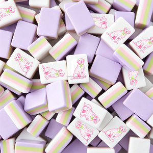 Juego de Mahjong Americano <span class=keywords><strong>Amara</strong></span> Pink Elephant de 4 Capas, 160 Piezas, Juego de Fichas Completo de Lujo Oh My Mahjong, Regalo Festivo - Product Image 2