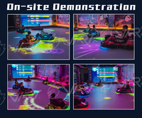 Jeux d'attractions VART Parc d'attractions Jeu immersif Karting Projecteur Ar Electrico Drift Go Kart Simulator