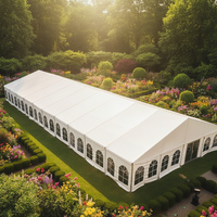 Grand chapiteau blanc en acier pour église de mariage en plein air tente en aluminium pour 200 300 500 800 personnes événements fête