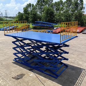 Gunting jalur mendorong sendiri medan kasar 12m, <span class=keywords><strong>platform</strong></span> kerja pengangkat elektrik hidrolik seluler