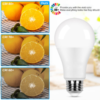 Ampoule LED d'Urgence Vertak A60 E27 5W pour Éclairage de Maison, Chambre, Cuisine, Salon, Bureau