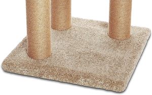 JTPAWS Basics Modern Cat Tree Indoor Kittens Multi-Level Climbing Activity Tower Sisal <span class=keywords><strong>Scratching</strong></span> Posts Besar (45.9'H) - Product Image 2
