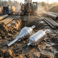 2026 Drillsoltek Alésoir de forage à grand diamètre pour ouverture de trous, pour le forage sans tranchée de pipelines pétroliers et gaziers