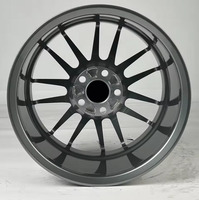 JXRD personnalisé gris pistolet mat 18 19 20 21 22 pouces 5x112 5x120 5x114.3 jantes forgées en alliage d'aluminium pour EVO 9 IX GSR