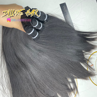 DiLuxe Hair Wholesale Mèches de cheveux Remy vietnamiens ultra-lisses pour tissage, sans traitement chimique, double trame machine
