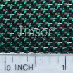 ผ้าคาร์บอนไฟเบอร์แวววาวสีเขียวสำหรับใช้ในอุตสาหกรรม - Product Image 1