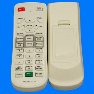 คริสตัลลูกปัดโปรเจคเตอร์รีโมทคอนโทรล YK-0862 สำหรับพานาโซนิค PT-FW530 PT-FX500 สีขาว 14.5x4.8x2.6 ซม. - Product Image 3