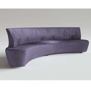 Venta al por mayor de <span class=keywords><strong>la</strong></span> fábrica personalizar bar sofá forma <span class=keywords><strong>redonda</strong></span> cabina de medio círculo muebles de <span class=keywords><strong>restaurante</strong></span> - Product Image 3
