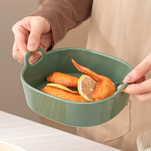 Fournisseur professionnel de plats en céramique pour gratin, résistants au four, bols de cuisson carrés/ronds pour la maison - Product Image 6