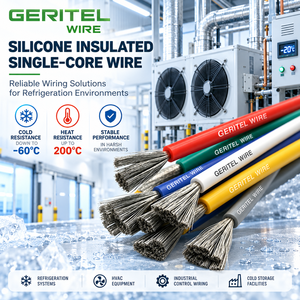Cable de Silicona EPR 12AWG Trenzado de Bajo Precio, Altamente Flexible, 300/500V /CE para Cable de Alimentación para Gabinete de Almacenamiento de Energía - Product Image 5