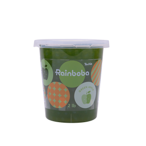 Hecho en Taiwán China Venta superior 2lb Sabor a manzana verde Popping Boba Dulce y amargo Listo para comer - Product Image 1