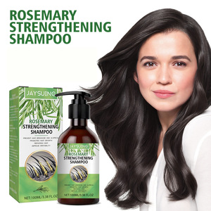 Jaysuing 100ml Rosemary Strengthening <strong>Shampoo</strong> Wholesale Repairing Breakage <strong>Alopecia</strong> Preventing Rosemary Hair Growth <strong>Shampoo</strong> - Product Image 1