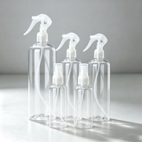 Offre Spéciale – Flacons Pulvérisateurs Vides en PET Cylindriques Rechargeables de 50ml, 60ml, 80ml avec Pompe pour Toner, Parfum, Liquide, Alcool, Savon