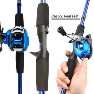 <span class=keywords><strong>Canne</strong></span> à pêche en fibre de verre de 1,8 m avec poignée pour droitier et <span class=keywords><strong>gaucher</strong></span>, moulinet à goutte d'eau, ensemble de lancer long, <span class=keywords><strong>canne</strong></span> à pêche en mer, fabricant, vente en gros transfrontalière - Product Image 5