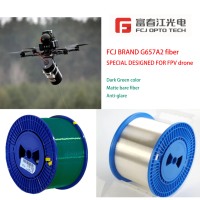 Fibre de drone FPV Offre Spéciale d'usine FCJ G.657.A2 fibre nue 0.25mm,0.3mm spécialisée pour drone FPV