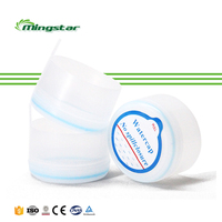 Botella de plástico desechable de 55mm, tapa grande, tapa inteligente, tapa de prensa, azul, sin derrames, 19L/20L/5 galones