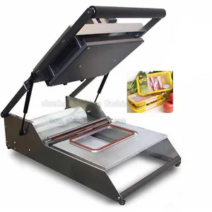 Manual Frozen/Fresh Meat Beef Roll Box Heat Sealer Small Portable Household Food Container Sealing Machine