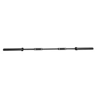 Nouveauté 20KG 2.2m Portable Fitness Squeeze Haltère pour Haltérophilie Powerlifting Musculation Technique Coulissante