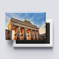 Individuelle Werbe-Kühlschrankmagnete mit Berlin Deutschland Stadt- und Länderfotodesign aus Weißblech als Tourismus-Souvenirs