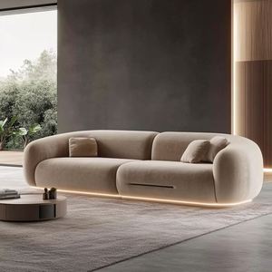 Sofá modular de lujo moderno, sofá de tela de terciopelo, sofá seccional para sala de estar - Product Image 2