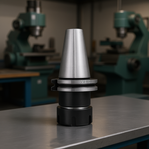 Juego de 5 piezas de portabrocas CNC Cat40 ER32 de acero inoxidable para herramientas de fresado y torno con cono Morse y varilla de sujeción - Product Image 2