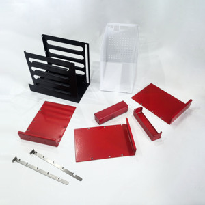 Tùy chỉnh thép không gỉ nhôm uốn kim loại dập ngân hàng điện hộp lưu trữ Anodized tấm kim loại chế tạo - Product Image 4