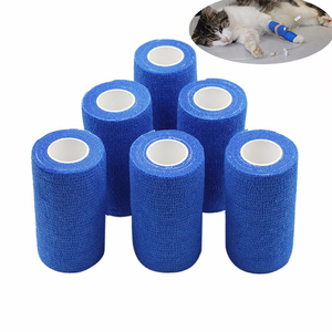 Đàn hồi không dệt tự dính thể thao Băng ngựa bác sĩ thú y bọc băng dính 4 inch - Product Image 5