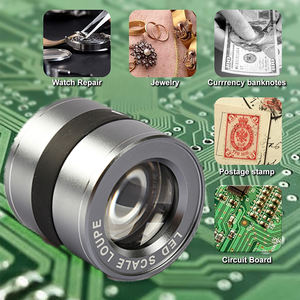 Lupa de medición portátil para inspección de escritorio, lupa de escala de 10 aumentos - Product Image 1