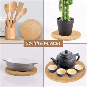 חום trivetvat עבור מחזיק מטבח חם רפידות פדות רכבת עבור שולחנות חום עמיד לשולחנות הפקק - Product Image 4