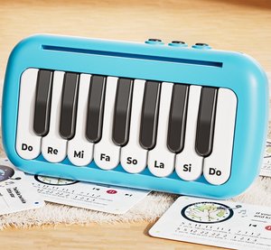 Nouveaux modèles d'instruments de percussion en gros : Jouet musical électronique en plastique à effets sonores, motif dessin animé, type piano - Product Image 2