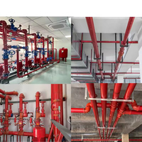 Tube GI galvanisé à chaud ASTM A53 Sch40 ERW sans soudure, tuyau zincé pour incendie et réseaux hydrauliques