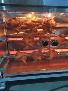 <span class=keywords><strong>Four</strong></span> à rôtisserie électrique haute efficacité à prix d'usine, chauffage rapide, rotation rapide, certifié CE - Product Image 5