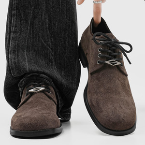 Nouvelle Arrivée 2026 – Chaussures Derby Décontractées Noires à Lacets pour Hommes, Style Britannique Vintage Sophistiqué, Idéales pour les Trajets Quotidien - Product Image 6