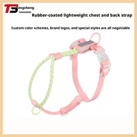 Ensemble Harnais, Laisse et Collier pour Chien en PVC – Léger, Respirant, Idéal pour la Promenade Quotidienne – Personnalisation Facile pour la Vente en Gros