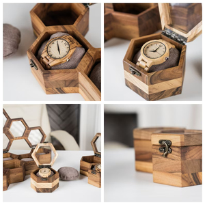 Hand gefertigte und recycelbare Holz schmucke tui Benutzer definierte Vitrine mit Glas deckel Personal isierte Holzkiste für Männer für Bastel werkzeuge - Product Image 4