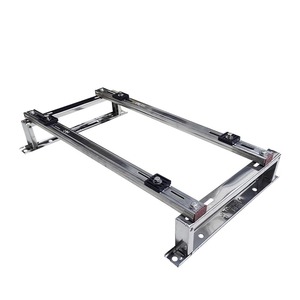 Soporte de suelo de acero inoxidable 304 para aire acondicionado central con estructura de soporte reforzada con refuerzo transversal - Product Image 4