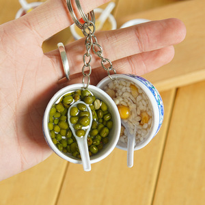 4cm Simulated Food Craft Pendant, Miniature Chinese-style Snack <strong>Toy</strong> - Product Image 2