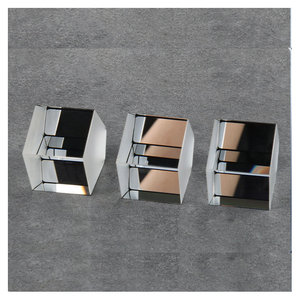 Cubo de Vidro Óptico K9, Prisma Divisor de Feixe Óptico Espectroscópico de Polarização, Tamanho Personalizado - Product Image 4