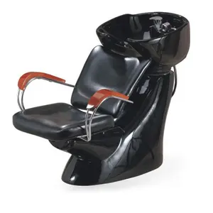 Siman 사용자 정의 로고 살롱 가구 디자인 블랙 화이트 브라운 레드 전기 마사지 샴푸 의자 스파 휴대용 그릇 싱크