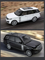 1:18 Land SUV modèle moulé sous pression en alliage modèle automatique modèle de voiture en alliage de haute collection