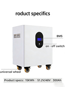 Batterie lithium-ion solaire LiFePO4 à cycle profond, empilable, sur pied, pour usage résidentiel, 15-20 kW - Product Image 4