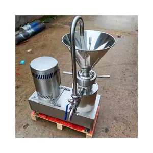 Factory Supplies Nut Wet Mill Stainless Steel Peanut Butter Colloid Mill Grinding Machine