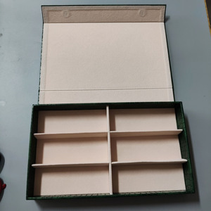 Lưu trữ Đứng Da kính khung khay 6 khe cắm kính khay kính tổ chức hộp kính mát trường hợp - Product Image 4