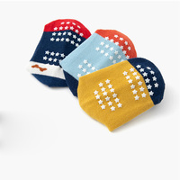 Jingwen 12 paires de chaussettes en coton pour enfants, mignonnes, antidérapantes, en tricot, douces, avec des motifs de dessins animés, pour bébés