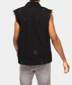 Chaleco de Mezclilla de Algodón para Hombre, Estilo Coreano, Corte Ajustado, Sin Mangas, Transpirable, con Botones, Moda Moto, Casual, Otoño 2026 - Product Image 2