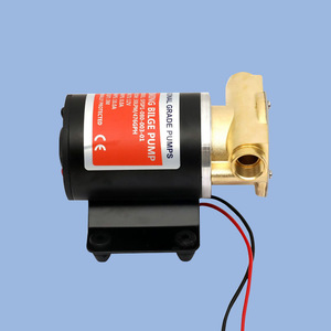 ISURE Self Priming Gear <b>Pump</b> Electric Water <b>Pump</b> <b>12V</b> 3000GPH Marine Boat RV Drain <b>Pump</b> Stainless Steel 12ft Head - Product Image 2