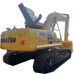 Excavatrice sur chenilles hydraulique d'occasion Komatsu PC240 PC200 PC210 24 tonnes, moteur Komatsu, pompe hydraulique Shimadzu - Product Image 1