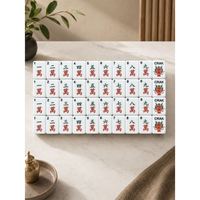Ensemble de Mahjong Américain Personnalisé 160 Pièces - Boîte Mystère de Luxe 4 Couches Mix & Match, Tuiles Lisses en Acrylique Gravées au Laser, Ensemble en Gros