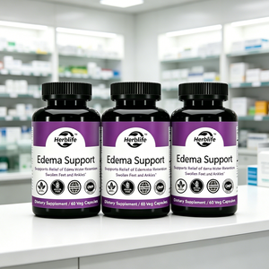 Capsule de soutien contre l'œdème à base de plantes, vente en gros d'usine, OEM, réduit la rétention d'eau, équilibre hydrique, santé des veines, complément alimentaire, pissenlit - Product Image 5