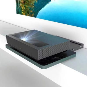 Meuble TV laser <span class=keywords><strong>UST</strong></span> motorisé avec plateau coulissant pour projecteur à ultra courte focale, plateau rétractable automatiquement - Product Image 6